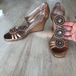 Vince Camuto Bayle Strappy Rhinestone 8.5